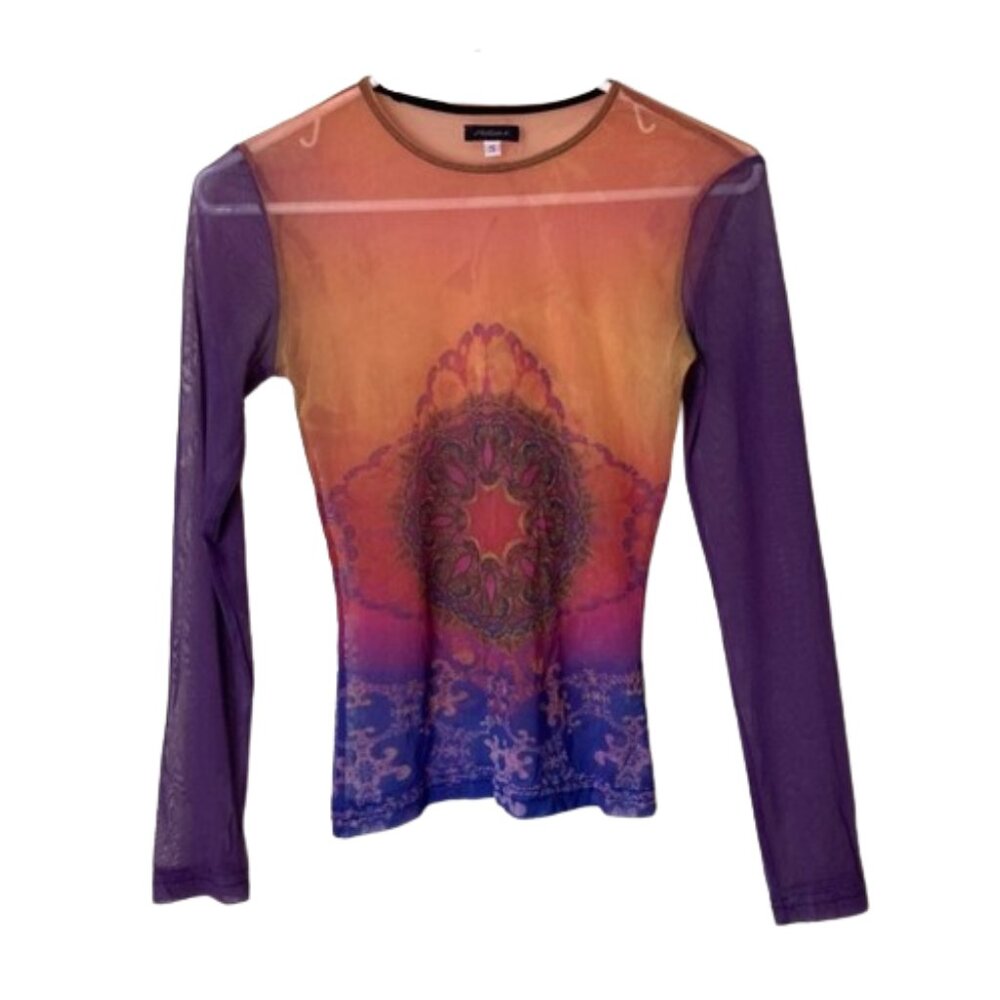 Agolde Multicolor Long Sleeve Tee